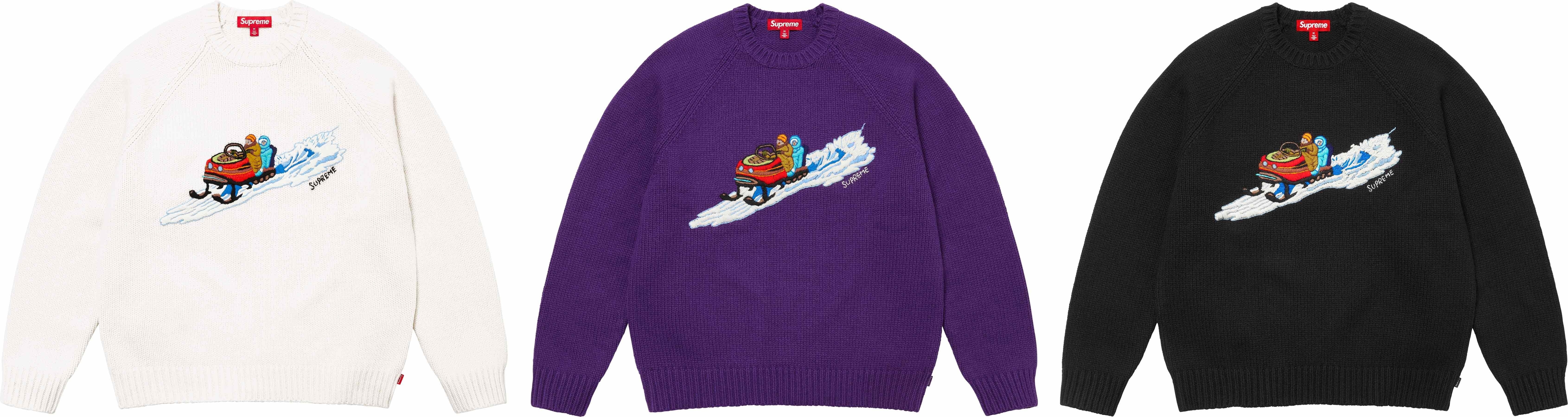 Snowmobile Sweater